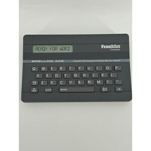 Franklin Computer‎ Spelling Ace SA-98 Handheld Electronic Spell Checker 1986\87